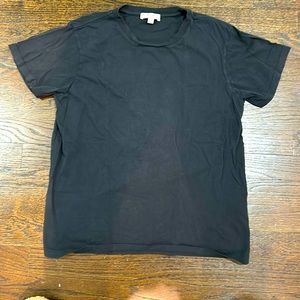 NEW AGOLDE Rena short sleeve tee in midnight navy xs excellent condition